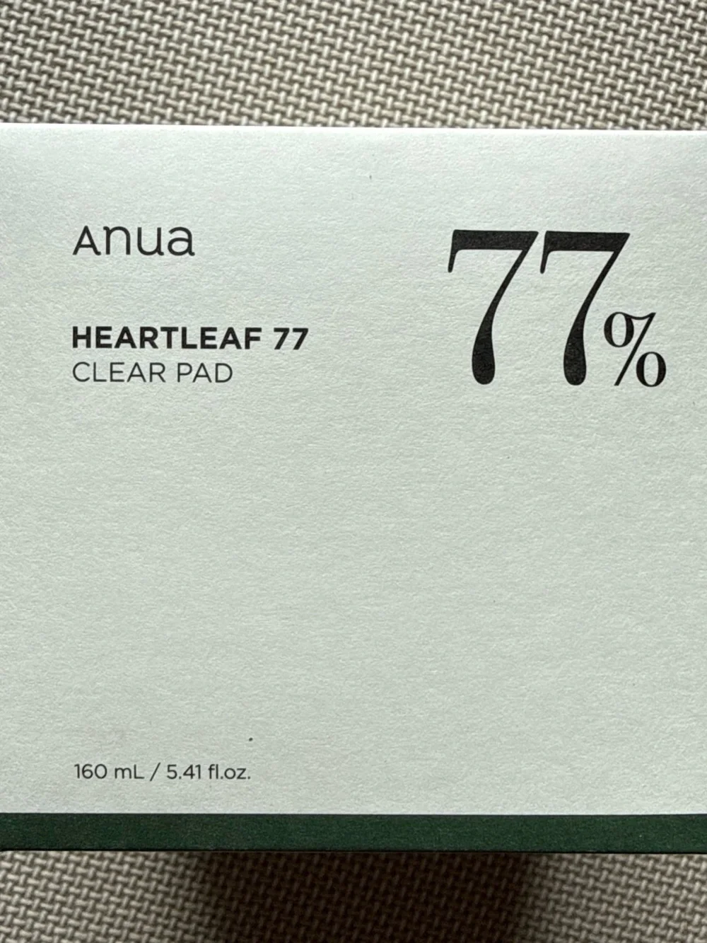 Anua Heartleaf 77 Clear Pad Toner - Green